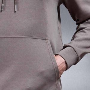 Sweat-shirt à capuche personnalisé pour homme en molleton français, sweat-shirt à épaules tombantes, sweat-shirts pour homme - Product Image 6