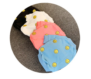 <span class=keywords><strong>Venta</strong></span> al por mayor de suministros para mascotas, ropa para <span class=keywords><strong>perros</strong></span> familiares, gran oferta, algodón de calidad, cara sonriente impresa, conjunto de ropa para <span class=keywords><strong>perros</strong></span> y propietarios a juego - Product Image 5