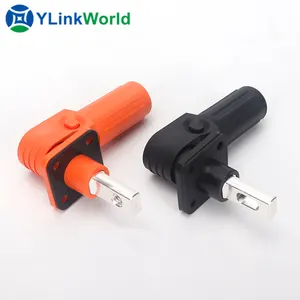 The factory produces 8mm DC power plug bent into the new energy storage connector