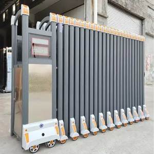 <span class=keywords><strong>Porte</strong></span> d'entrée sectionnelle <span class=keywords><strong>en</strong></span> alliage d'aluminium-Fabricants de portes coulissantes flottantes sectionnelles suspendues électriquement - Product Image 5
