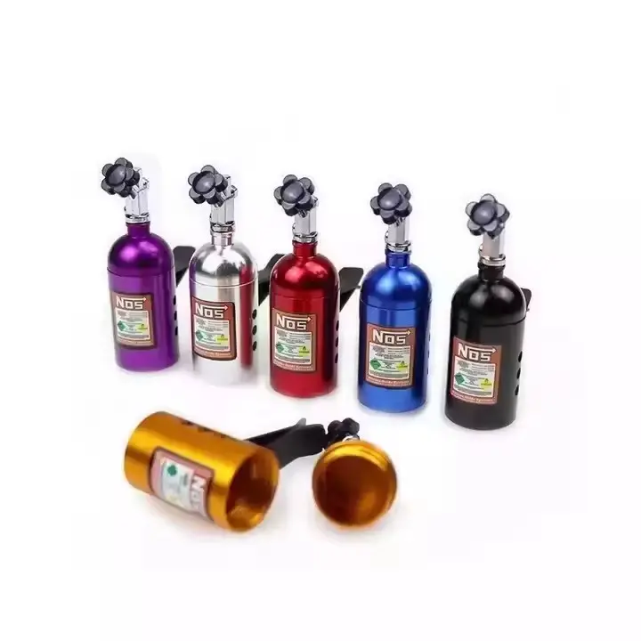 RTS YDMファクトリーカスタムメタルカー酸素ボンベカー芳香剤カーエアコンアウトレット香水ディフューザー