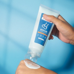 Crema limpiadora facial de péptido de cobre azul de etiqueta privada, crema hidratante a base de hierbas, espuma profunda, suavizante, limpiador Facial reparador - Product Image 3