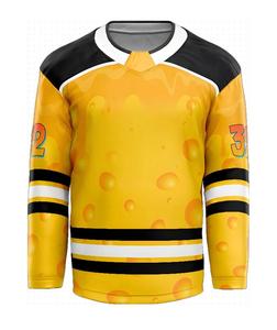 Jersey Hoki Es Custom Sublimasi Bolak-Balik 2026, Cepat Kering, Bernapas, Grosir Ukuran 6XL - Product Image 5