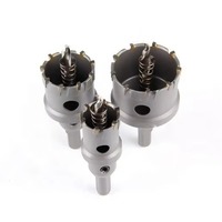 Jeu de forets sans fil TGS Offre Spéciale pour scie cloche à pointe en carbure de tungstène pour tige droite en acier inoxydable