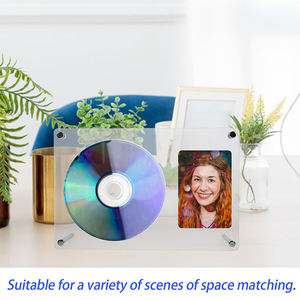 Le comptoir d'affichage de disques en vinyle acrylique rectangulaire personnalisé en usine met en valeur le stockage de disques en vinyle acrylique - Product Image 5