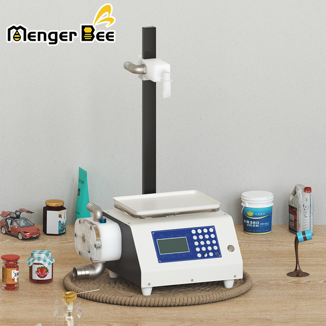 Commercial Automatic Electric Honey & Paste Filling Machine with High Accuracy for Shampoo Ketchup Oil Bottles Pump