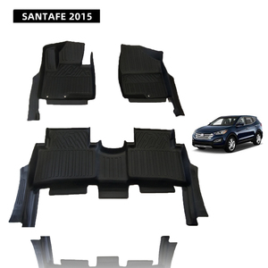 Meilleur prix TPE tapis de voiture multicolore 5d imperméable tolérance à la saleté tapis de voiture utilisation pour SANTAFE <span class=keywords><strong>2015</strong></span> - Product Image 1