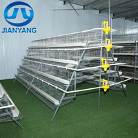 Système de cages automatiques de type A galvanisées à chaud pour l'élevage de poules pondeuses dans les projets d'élevage avicole