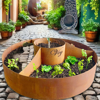 Pot baja Corten Outdoor awet, pot bunga & penanam modis dan indah