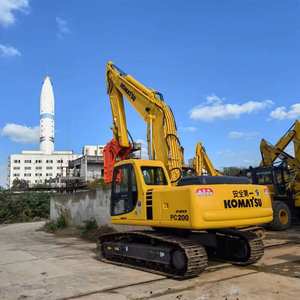 Komatsu PC200-6 pc220-7 d'origine japonaise, prix imbattable, hydraulique pc200-7 pour les projets de construction lourde, moteur d'origine - Product Image 4