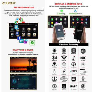 <span class=keywords><strong>En</strong></span> vente 10.25 pouces Android 2din autoradio universel pour VW Tiguan 2013 Car Audio Carplay - Product Image 5