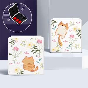 Étui de rangement magnétique antichoc et résistant à la pression pour 12 cartes de <span class=keywords><strong>jeu</strong></span> <span class=keywords><strong>Nintendo</strong></span> <span class=keywords><strong>Switch</strong></span> 2 avec doublure en silicone - Product Image 6