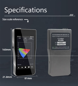 380-780nm Handheld Spektral beleuchtungs tester und Messgerät Tragbarer <span class=keywords><strong>CCT</strong></span> CRI Digital <span class=keywords><strong>Lux</strong></span> Meter Spektrum analysator - Product Image 3
