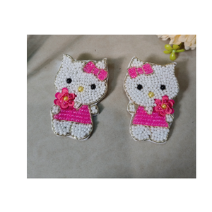 Pendientes Largos de Cuentas Hechos a Mano, Elegantes y Únicos, Joyería Creativa Ligera, Accesorios de Moda - Product Image 5