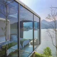 Foshan Fournisseur Maison Préfabriquée Capsule Maisons Préfabriquées Modernes Couleur Personnalisée Apple Cabines Maisons avec Salle de Bains