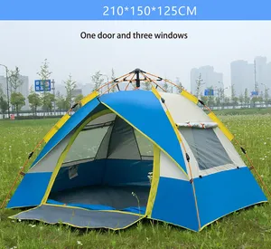 UPF 50 + güneş gölge 2-4 kişi hızlı açılış kolay kurulan çadır açık tente kamp