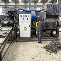 Broyeur de fil de fer de type 800, broyeur de cuivre, broyeur de câbles, broyeur de cuivre et d'aluminium, broyeur entièrement automatique