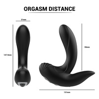 Masseur de prostate gonflable vibrant, plug anal extensible, jouets sexuels SM pour adultes, masturbateur de prostate masculin, vibrateur sexuel