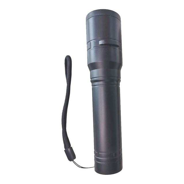 Portable Rechargeable LED Logo Projector Laser Light EDC Flashlight Customized Logo Camp Torch with USB Charging