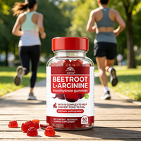 Gummies de Betterave avec L-Citrulline, Arginine, Extrait de Pépins de Raisin et Vitamines – Complément Alimentaire Marque Blanche OEM