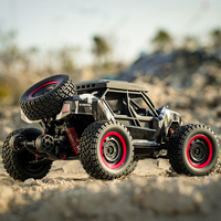 1/16 4WD Bürstenmotor RC Short Course Wüstenauto Offroad Hochgeschwindigkeits-Starker-Magnet-Kühlkörper Elektrisches Hobby-Modell