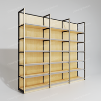 Étagères de présentation de magasin de détail de conception moderne de haute qualité, rayonnages de supermarché, mobilier d'intérieur, présentoir métallique personnalisé
