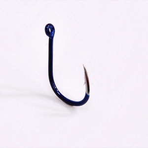 Hameçon Ise-Ni, tube diamant noir affûté à la main, n° 6, en acier à haute teneur en carbone, affûtage chimique, matériel de pêche - Product Image 1