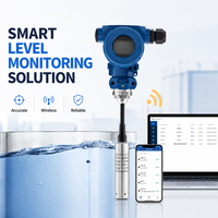 Stainless Steel 4-20mA RS485 Submersible Liquid Level Transmitter & Sensor for Water Diesel Fuel Tanks