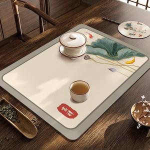Salvamanteles estilo chino de 60x40cm, antideslizante y aislante del calor para comedor - Product Image 3