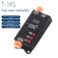 Contrôleur de bande LED Lededit à changement de couleur 6812 Pleine couleur 1903 Mini 5V12V24 Programmable CM-U Télécommande WS2811 1024