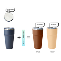 Tazas de café helado de acero inoxidable personalizadas Taza Rosa bonita para beber Termo de negocios Vaso aislado de 30 oz con impresión de logotipo