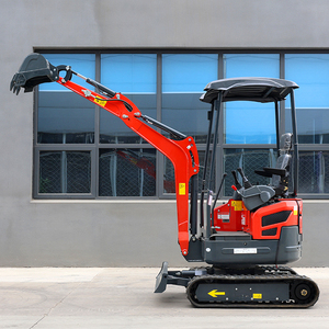 Envío Gratis, Mini Excavadora de 1.8 Toneladas con Certificación CE y EPA, Excavadoras Hidráulicas de 1, 2 y 3 Toneladas con Orugas y Cucharón - Product Image 2
