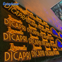 Prix d'usine personnalisé acrylique Led lettre lumière néon signe joyeux anniversaire néon personnalisé acrylique Led signe