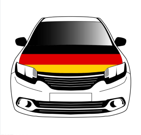 Car engine hood cover