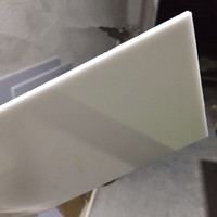 Panneau blanc de polycarbonate de forme diffuse laiteuse faite sur commande de feuille de polycarbonate de lumière du solide LED de 10mm