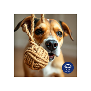 Simple Coconut Fiber Ball <b>Dog</b> Chew <b>Toy</b> for Teeth Cleaning - Product Image 5