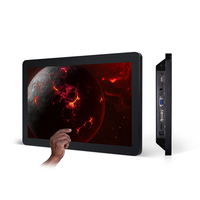 Sıcak satış 21.5 23.8 inç bilgisayar pc ekran lcd dokunmatik monitör