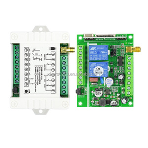 Điện áp rộng 433MHz DC 12 ~ 36V kép Relay đảo ngược chuyển đổi cho cán điều khiển động cơ cửa - Product Image 1