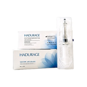 Hadurage Sub Skin 20ml, produit de comblement corporel, 26mg/ml, <span class=keywords><strong>injection</strong></span> d'<span class=keywords><strong>acide</strong></span> <span class=keywords><strong>hyaluronique</strong></span> réticulé pour poitrine et fessiers, OEM ODM, vente en gros, <span class=keywords><strong>prix</strong></span> bas - Product Image 1