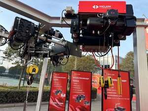 Alat Pengangkat Derek Tipe Eropa 3 <span class=keywords><strong>Ton</strong></span>, 5 <span class=keywords><strong>Ton</strong></span>, <span class=keywords><strong>10</strong></span> <span class=keywords><strong>Ton</strong></span>, Mendukung Kustomisasi, Hoist Tali Kawat Listrik dengan Kontrol Jarak Jauh & Gantung - Product Image 6