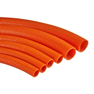 PE/PP Plastic Pipe Corrugated Tube Small Diameter Cable Flexible Conduit Electrical Pipe Conduits Fittings Protection Hose