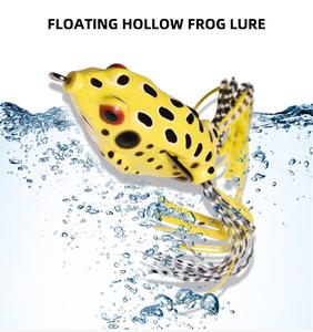 เหยื่อ<span class=keywords><strong>ตก</strong></span><span class=keywords><strong>ปลา</strong></span>แบบกบชีวเมติกส์ลอยน้ำได้น้ำหนักเบา4.5ซม. 5.5ซม. เหยื่อปลอมแบบลอยน้ำได้ทำจากซิลิโคนแถบยาง - Product Image 3