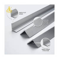 Perfil de Ángulo de Extrusión de Aluminio de Alta Calidad Serie 6000 para Ventanas y Puertas