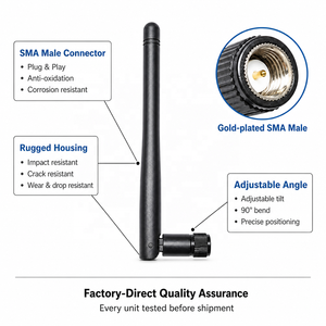 <span class=keywords><strong>Antena</strong></span> de Goma Tipo Pato 4G LTE 5G GSM <span class=keywords><strong>WiFi</strong></span> Inalámbrica de Alta Ganancia con Frecuencia Personalizada, <span class=keywords><strong>Antena</strong></span> de Látigo SMA con Cable <span class=keywords><strong>Coaxial</strong></span> - Product Image 2