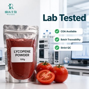 Poudre de Lycopène, Extrait de Tomate, Extrait Aquatique, Qualité Alimentaire, Pigment Rouge Naturel, Emballage en Fût, Vrac pour Complément Alimentaire - Product Image 6