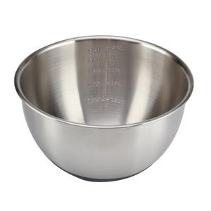 Avec couvercles hermétiques en PE et râpe et base en silicone pour un ensemble de bols à mélanger en acier inoxydable épais et antidérapant - Product Image 6