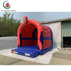 Xách Tay <span class=keywords><strong>Spiderman</strong></span> PVC <span class=keywords><strong>Inflatable</strong></span> nhảy Bouncer trở ngại bouncy lâu đài với Slide hồ bơi đồ chơi 2-năm bảo hành đóng gói trong túi bán - Product Image 3