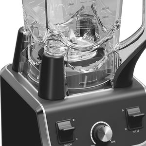 Licuadora RANBEM de Alta Resistencia, Comercial y Doméstica, Eléctrica, 8 Velocidades, 2000 ml, Motor de Cobre Puro, <span class=keywords><strong>6</strong></span> Cuchillas, 2200 W, para Triturar Hielo y Hacer Smoothies - Product Image 4