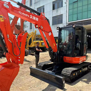 Originele Japanse <span class=keywords><strong>4t</strong></span> 6t 6,5t Kubota minigraver, tweedehands Kubota Kx165 Kx175 Kx185 Kx155 graafmachine, Kubota tractor met bulldozer - Product Image 1