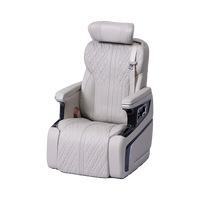 Asiento de furgoneta reclinable comercial de lujo de fábrica con masaje cómodo para Mercedes Benz Viano Vito W447 V Class hiace Sprinter